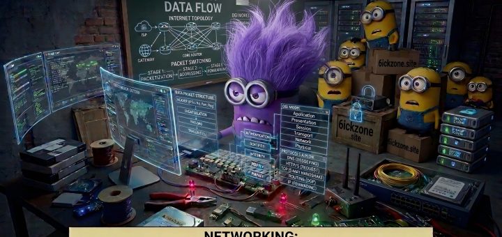 Infografis networking